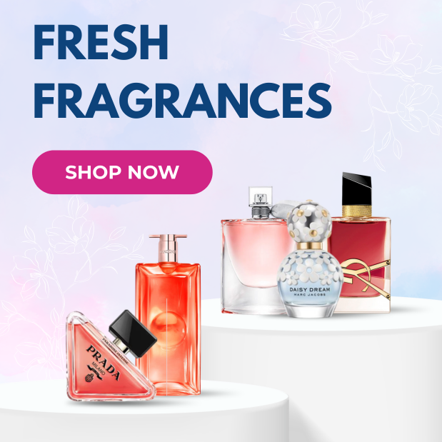 Sale on fragrances